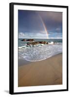 Lido di Orri Beach at Tortoli, Province of Ogliastra, Sardinia, Italy-null-Framed Art Print