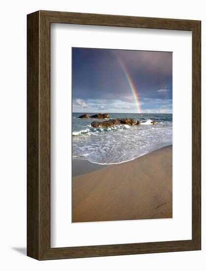 Lido di Orri Beach at Tortoli, Province of Ogliastra, Sardinia, Italy-null-Framed Art Print