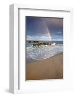 Lido di Orri Beach at Tortoli, Province of Ogliastra, Sardinia, Italy-null-Framed Art Print