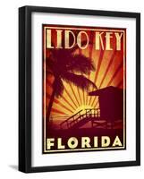 Lido Key-Stella Bradley-Framed Premium Giclee Print