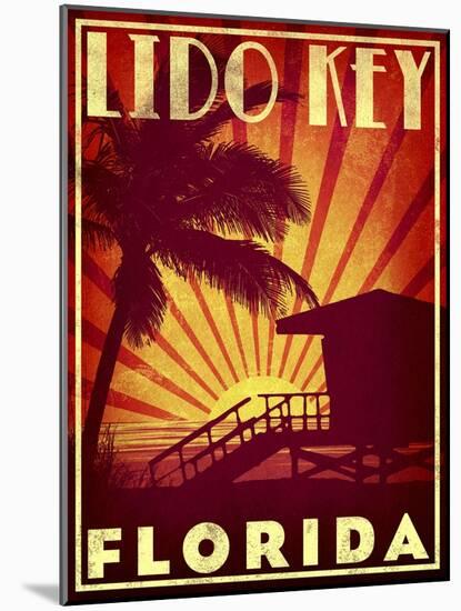 Lido Key-Stella Bradley-Mounted Premium Giclee Print