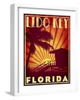 Lido Key-Stella Bradley-Framed Giclee Print