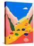 Lido Liguria-Rosi Feist-Stretched Canvas
