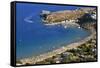 Lidos Beach, Rhodes, Greece, Europe-Ken Gillham-Framed Stretched Canvas