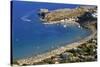 Lidos Beach, Rhodes, Greece, Europe-Ken Gillham-Stretched Canvas