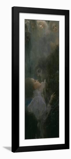 Liebe (Love), 1895-Gustav Klimt-Framed Giclee Print