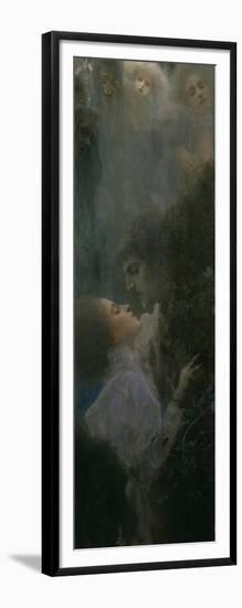 Liebe (Love), 1895-Gustav Klimt-Framed Giclee Print