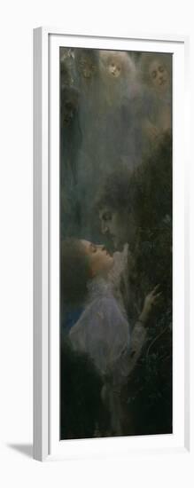 Liebe (Love), 1895-Gustav Klimt-Framed Giclee Print