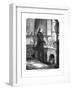 Liebig in His Laboratory-Chemistry, Mid 19th Century-null-Framed Giclee Print