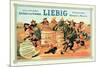 Liebig, Meat Extract, c.1889-Th?ophile Alexandre Steinlen-Mounted Art Print