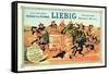 Liebig, Meat Extract, c.1889-Th?ophile Alexandre Steinlen-Framed Stretched Canvas