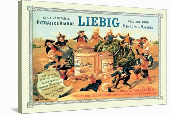 Liebig, Meat Extract, c.1889-Th?ophile Alexandre Steinlen-Stretched Canvas