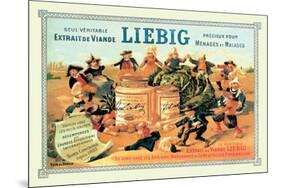 Liebig, Meat Extract, c.1889-Th?ophile Alexandre Steinlen-Mounted Premium Giclee Print