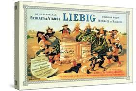 Liebig, Meat Extract, c.1889-Théophile Alexandre Steinlen-Stretched Canvas