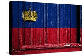 Liechtenstein Flag-budastock-Stretched Canvas