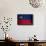 Liechtenstein Flag-budastock-Framed Stretched Canvas displayed on a wall