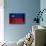 Liechtenstein Flag-budastock-Stretched Canvas displayed on a wall