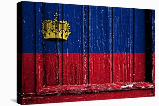 Liechtenstein Flag-budastock-Stretched Canvas