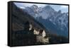 Liechtenstein - Vaduz - (Schloss) Vaduz Castle-Richard Baker-Framed Stretched Canvas