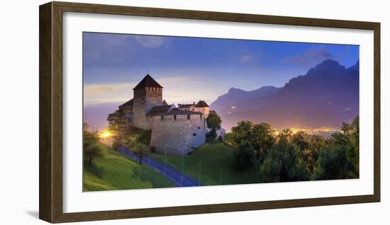 Liechtenstein, Vaduz, Vaduz Castle (Schloss Vaduz)-Michele Falzone-Framed Photographic Print