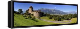 Liechtenstein, Vaduz, Vaduz Castle (Schloss Vaduz)-Michele Falzone-Framed Stretched Canvas