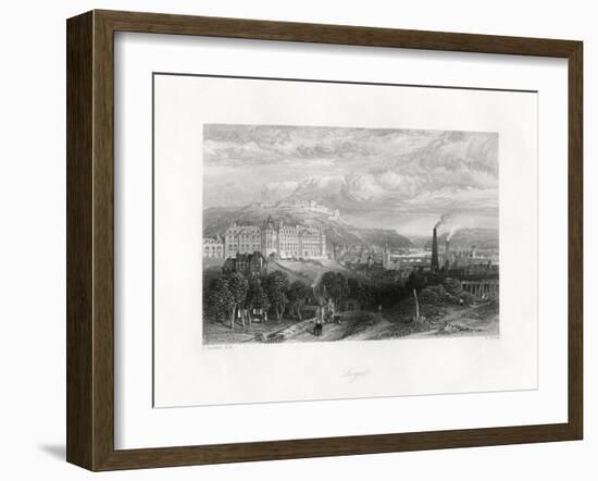 Liege, Belgium, 19th Century-W Miller-Framed Giclee Print