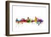 Liege Belgium Skyline-Michael Tompsett-Framed Premium Giclee Print