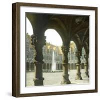 Liege (Belgium), the Courtyard and Gallery of the Law Courts-Leon, Levy et Fils-Framed Photographic Print