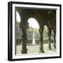 Liege (Belgium), the Courtyard and Gallery of the Law Courts-Leon, Levy et Fils-Framed Photographic Print