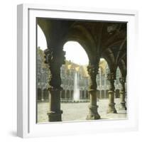 Liege (Belgium), the Courtyard and Gallery of the Law Courts-Leon, Levy et Fils-Framed Photographic Print