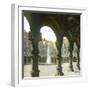 Liege (Belgium), the Courtyard and Gallery of the Law Courts-Leon, Levy et Fils-Framed Photographic Print