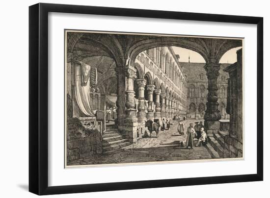 'Liege', c1820 (1915)-Samuel Prout-Framed Giclee Print