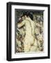 Liegender Frauenakt, 1911 (Oil on Canvas)-Christian Rohlfs-Framed Giclee Print