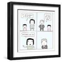 Lies-Reza Farazmand-Framed Art Print