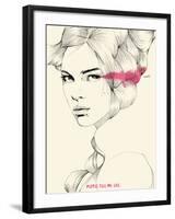 Lies-Manuel Rebollo-Framed Art Print