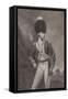 'Lieut.-Colonel Cox, Bloomsbury Volunteers', 18th century, (1909)-Francesco Bartolozzi-Framed Stretched Canvas
