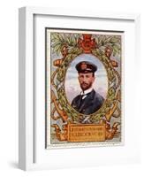 Lieut Commander Holbrook Vc Recipient 7, Stamp-null-Framed Art Print