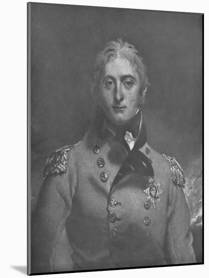 'Lieut. General Sir John Moore, K.B.', c1809 (1909)-Charles Turner-Mounted Giclee Print