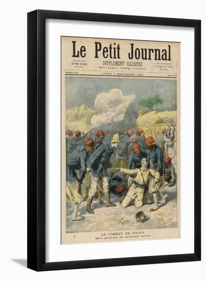 Lieut Lecerf Dies-null-Framed Art Print