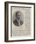 Lieutenant a C Lowry, Rn, Medallist of the Royal Humane Society-null-Framed Giclee Print