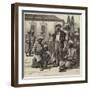 Lieutenant Cameron and Some of His African Followers-William Heysham Overend-Framed Giclee Print