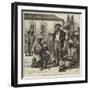 Lieutenant Cameron and Some of His African Followers-William Heysham Overend-Framed Giclee Print