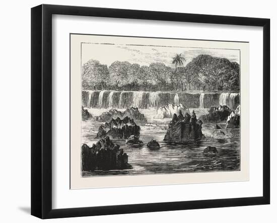 Lieutenant Cameron in Central Africa, the Snake's Supper, Lundoor, 1876-null-Framed Giclee Print