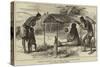 Lieutenant Cameron's Travels in Central Africa, Clay Idol at Bwarwe-null-Stretched Canvas