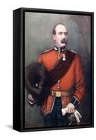 Lieutenant Colonel Aw Thorneycroft, Commanding Thorneycroft's Mounted Infantry, 1902-Mayall-Framed Stretched Canvas