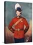 Lieutenant-Colonel Francois-Louis Lessard, Canadian Mounted Infantry, South Africa, 1902-Gray-Stretched Canvas