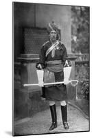Lieutenant-Colonel Glr Richardson, Commander of the 18th Bengal Lancers, 1896-Gregory & Co-Mounted Giclee Print