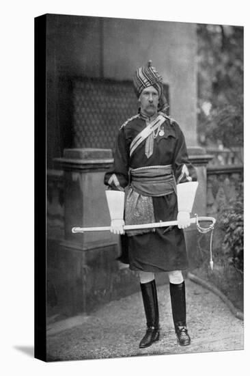 Lieutenant-Colonel Glr Richardson, Commander of the 18th Bengal Lancers, 1896-Gregory & Co-Stretched Canvas