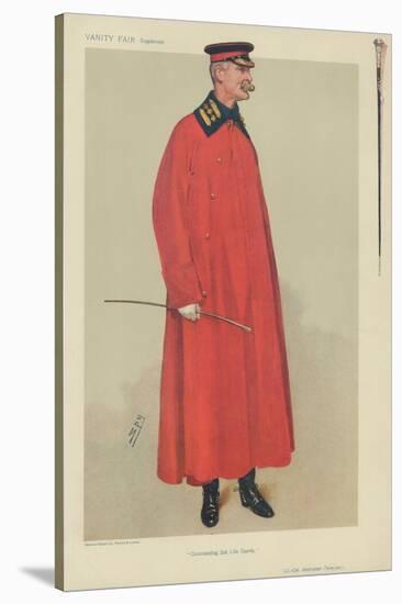 Lieutenant-Colonel John Anstruther-Thomson-Sir Leslie Ward-Stretched Canvas