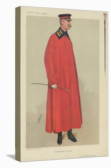 Lieutenant-Colonel John Anstruther-Thomson-Sir Leslie Ward-Stretched Canvas